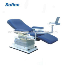 Chaire de don de sang électrique de l&#39;hôpital, chaise de transfusion sanguine